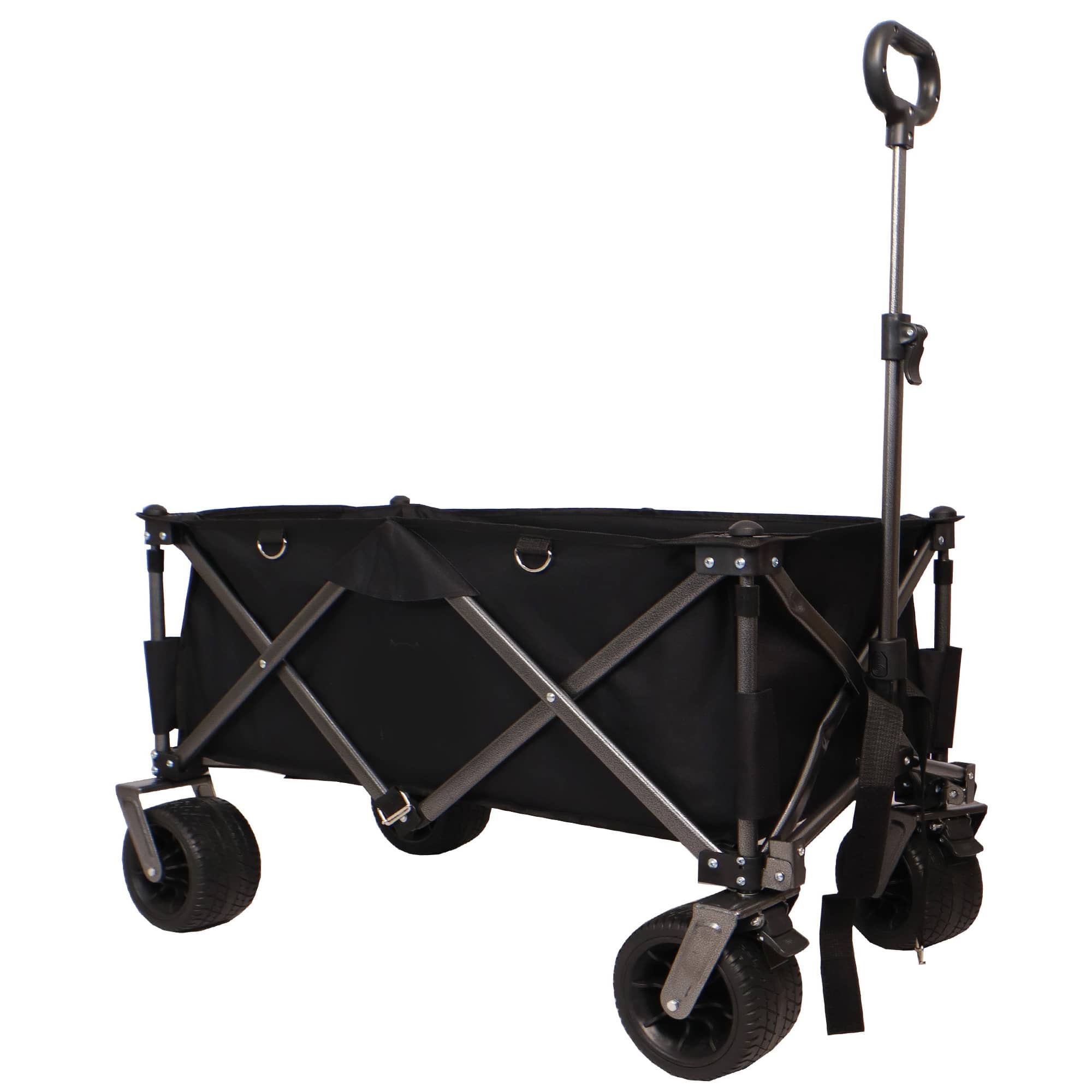 Heavy Duty Folding Wagon Cart with All-Terrain Wheels